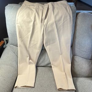 NWT Chico’s (“size 2.5”) so slimming collection, tan pants